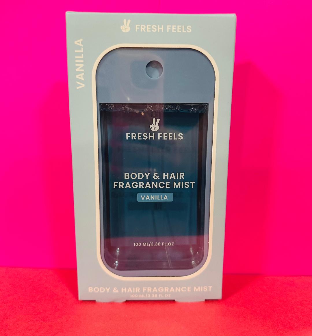Fresh Feels Body & Hair Fragrance Mist - Vanilla