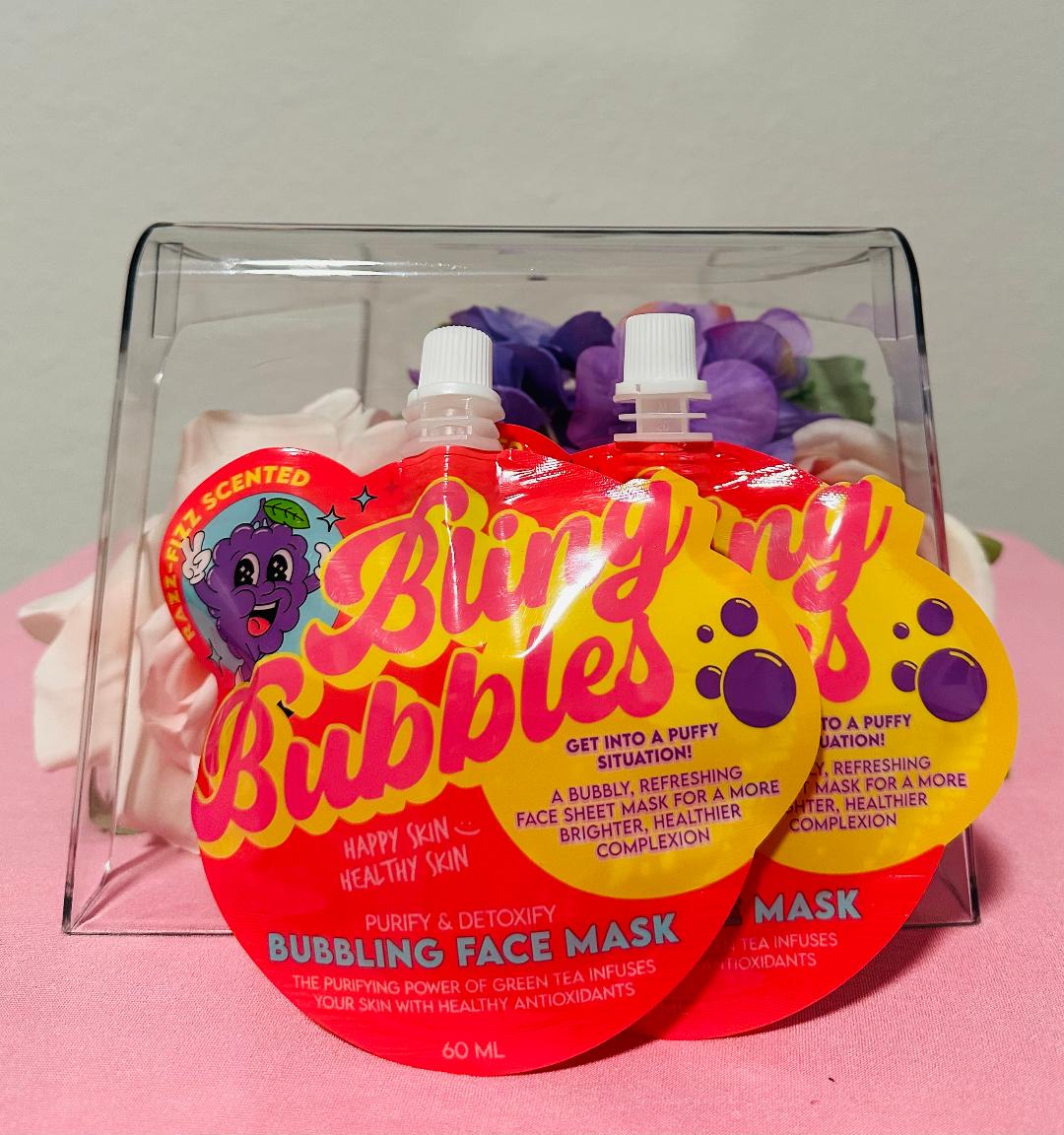 Happy Skin Healthy Skin Razz fizz scented Bubbling Face mask