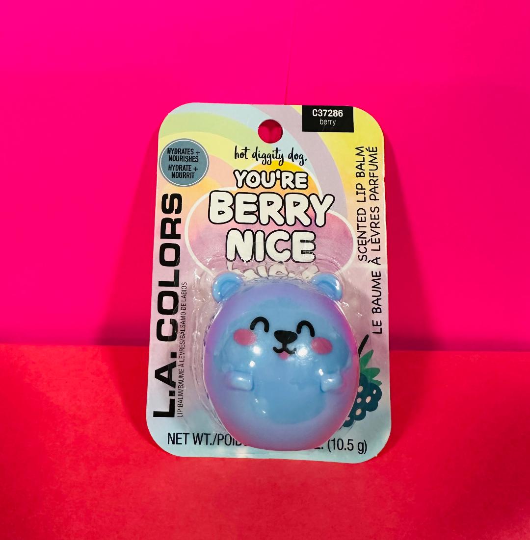 L.A Colors - You're Berry Nice Lip Balm/ Berry
