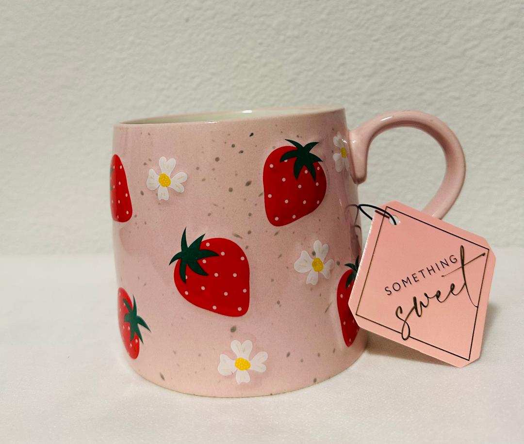 Something Sweet strawberry mug 22floz