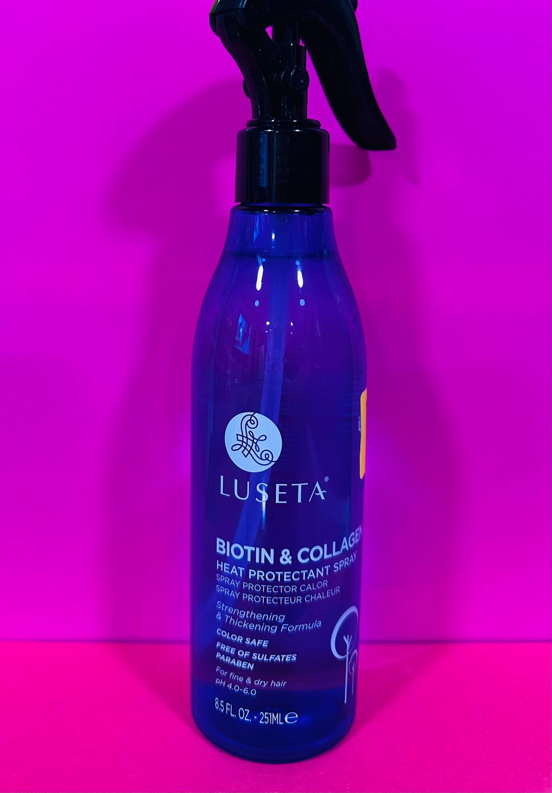 LUSETA Biotin & Collegan Heat Protectant Spray