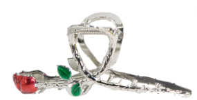 Metal Large Rose hair clip