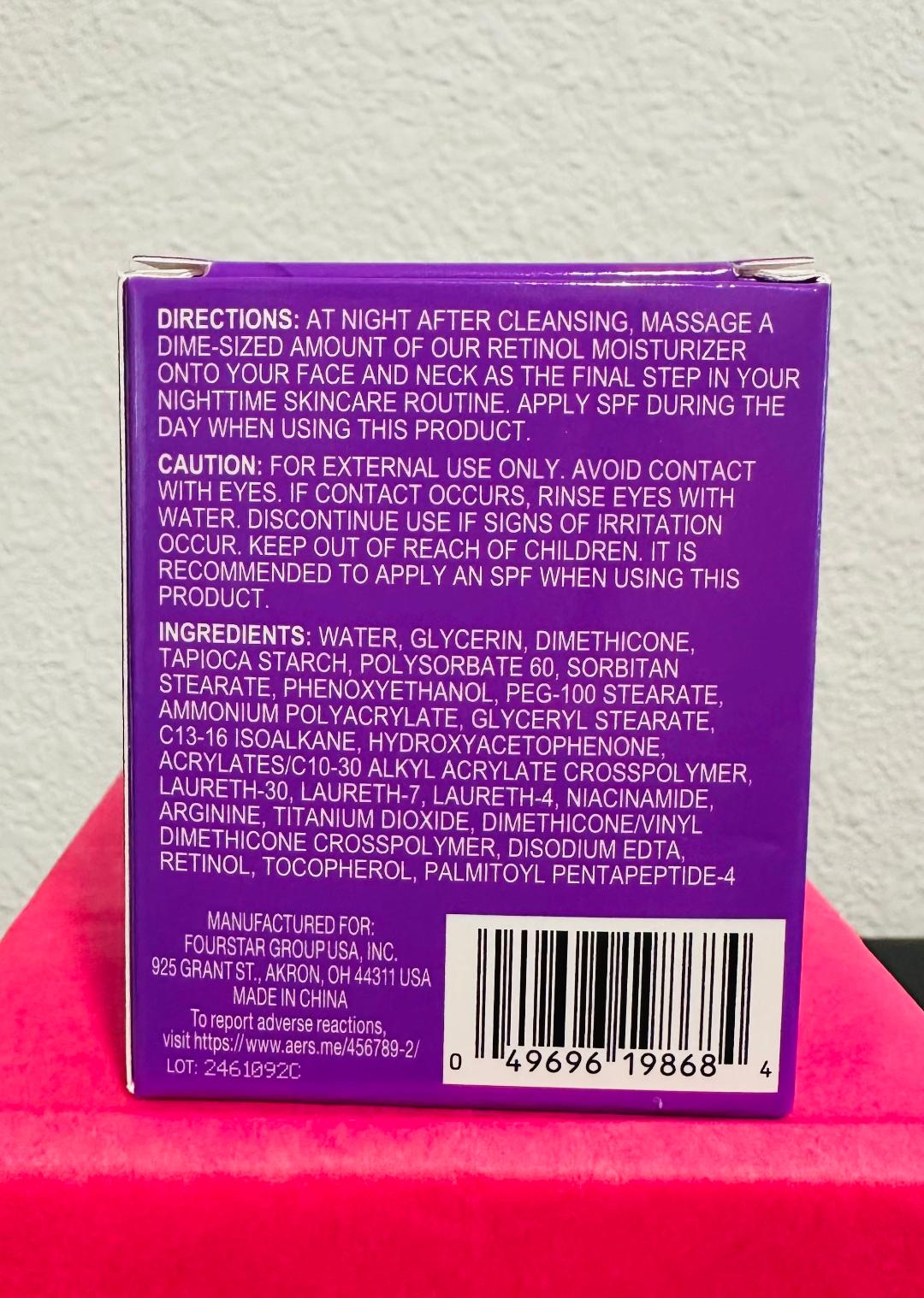 Smoothing Retinol Night Moisturizer