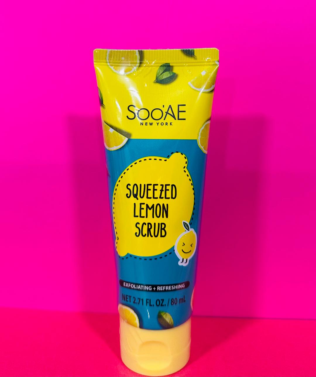SooAE New York - Squeezed Lemon Scrub