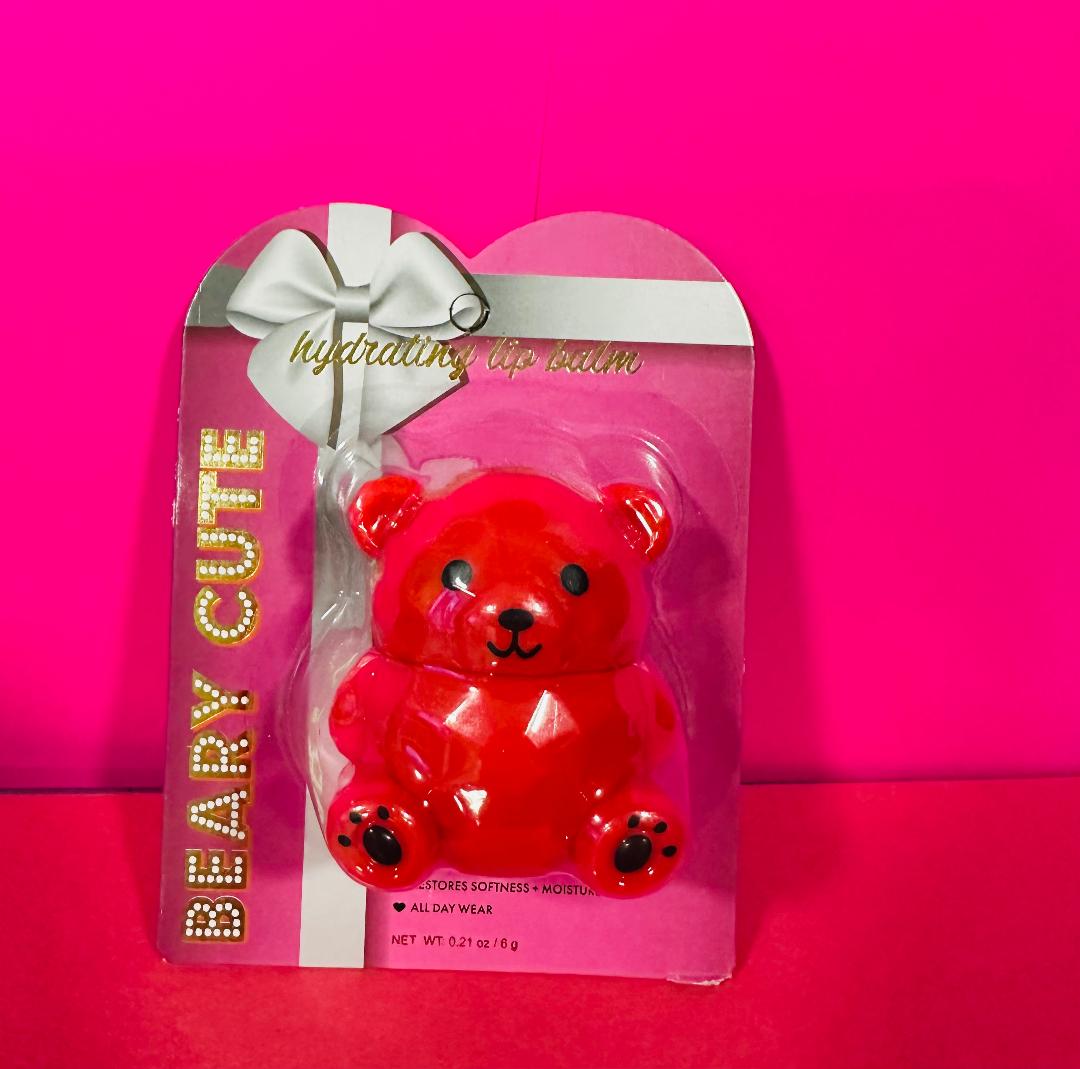 Beary Cute Lip Balm - Cherry
