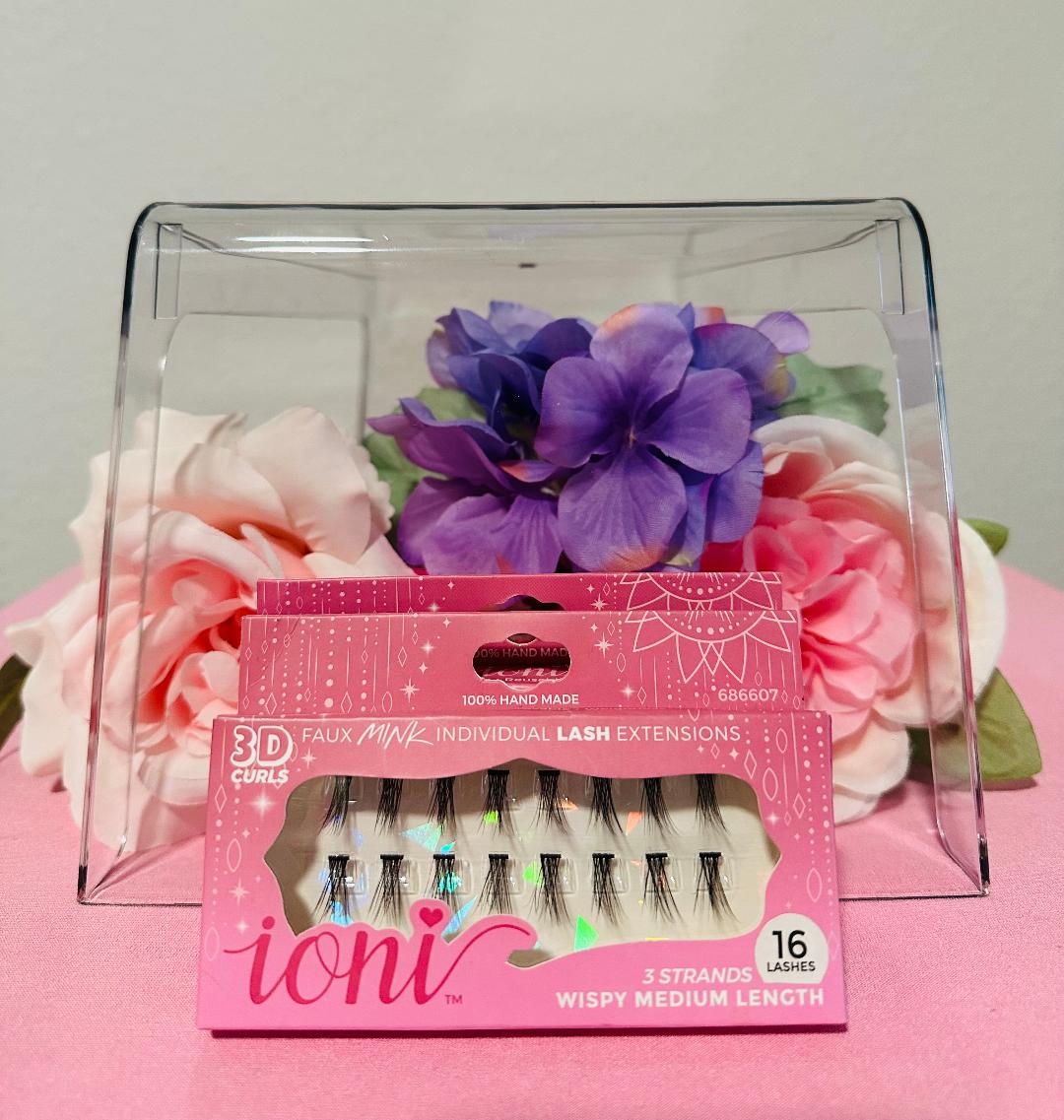 Ioni 3D Faux mink individual lash extensions