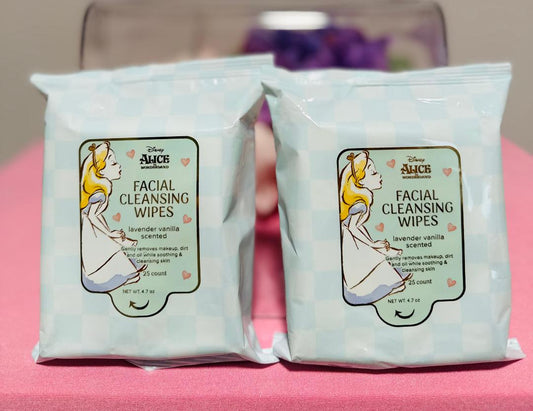 Disney Alice in Wonderland "Alice" Facial Cleansing wipes
