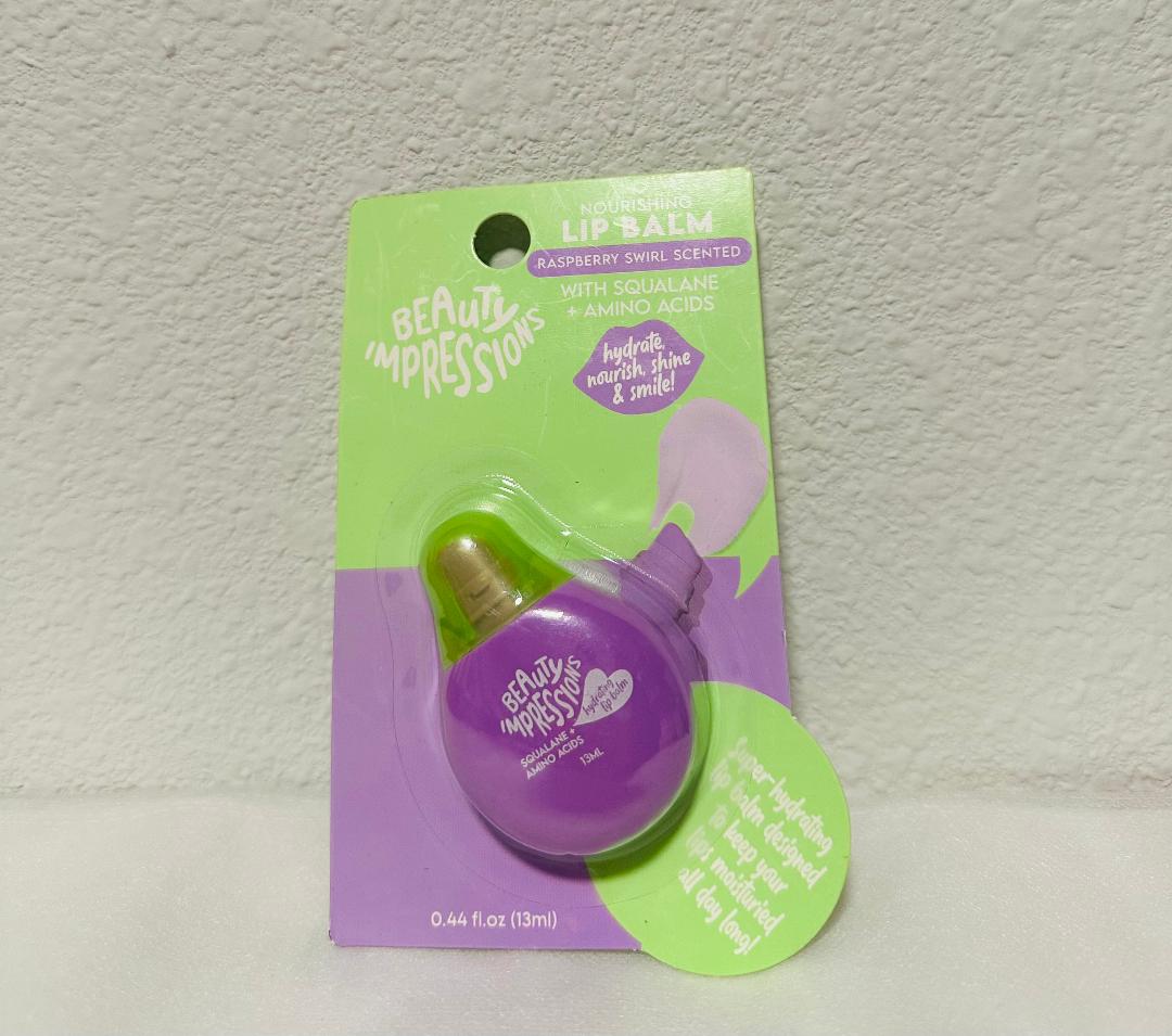 Beauty impressions Nourishing lip balm Raspberry swirl