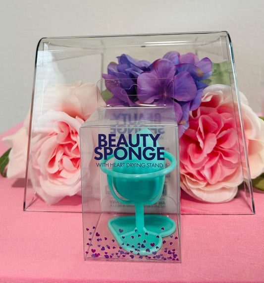 Beauty Sponge - Green with stand