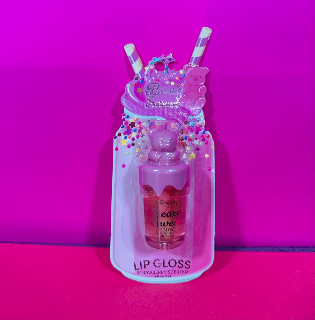 Just $ Girls Beary Sweet Lip Gloss - Strawberry