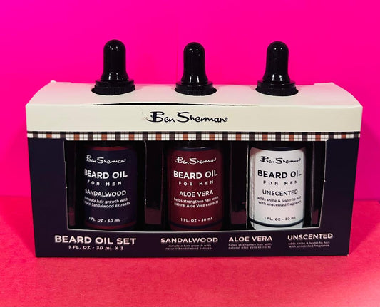 Ben Sherman Beared Oil Trio