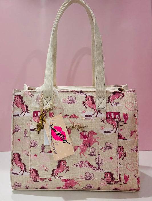 Betsey Johnson Western style tote purse