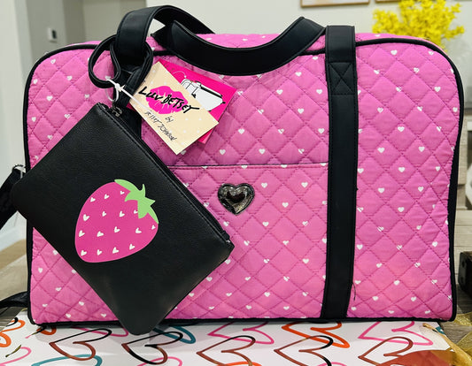Betsy Johnson Weekender Bag