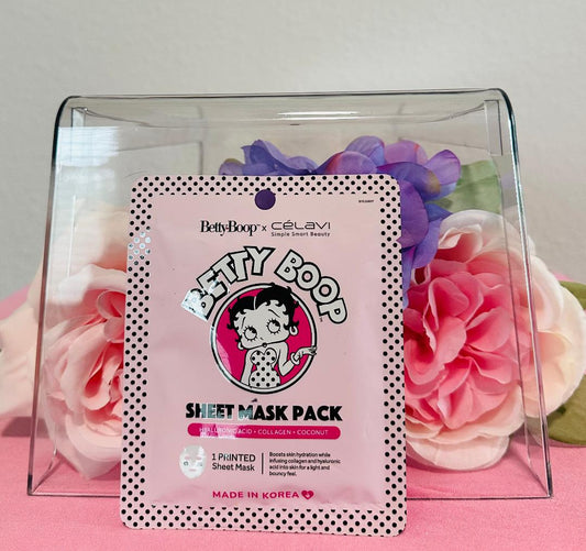 CELAVI - Betty Boop Sheet Mask Pack
