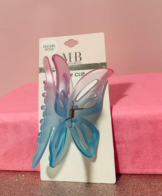 Must-Have-Beauty butterfly Multi-color Claw clip
