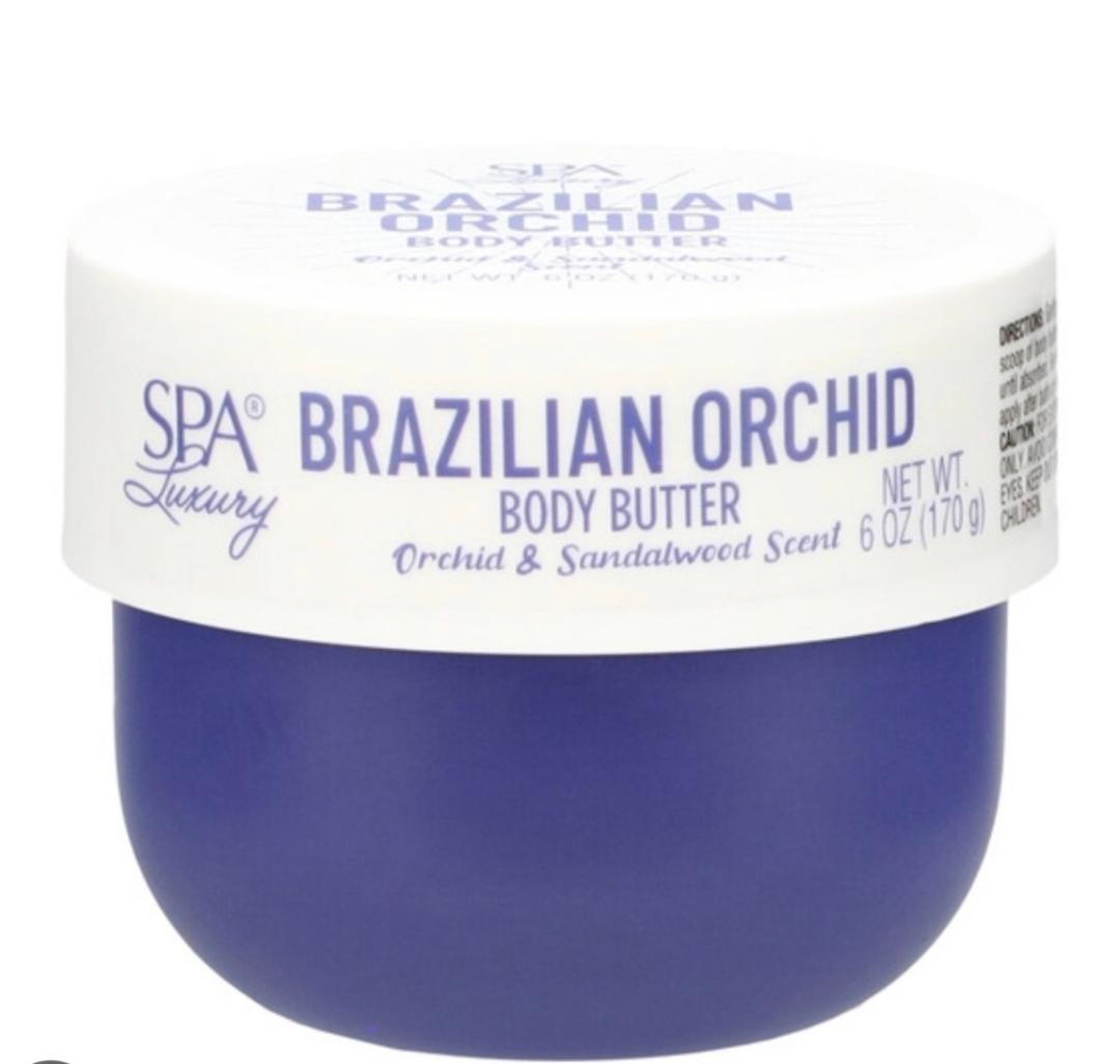 Brazilian Orchid and sandalwood scent body butter by SPA Luxury