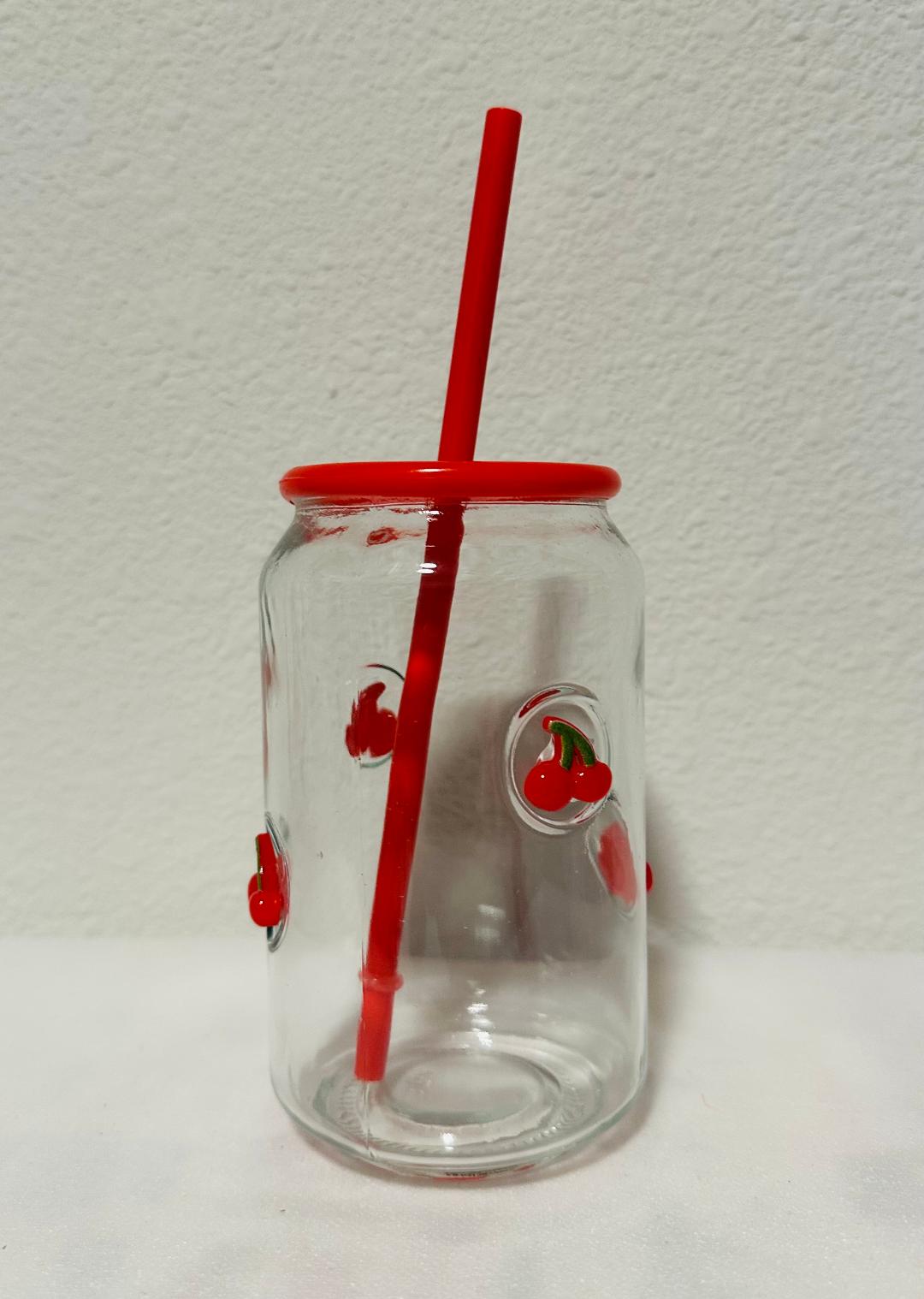Charm Tumbler with cherries