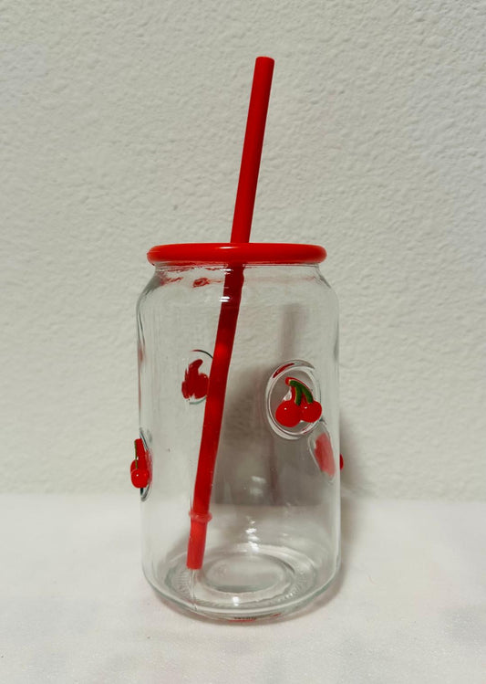 Charm Tumbler with cherries