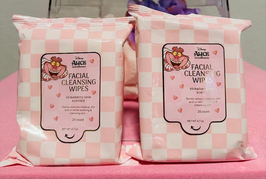 Disney Alice in Wonderland "Cheshire Cat" Facial cleansing wipes