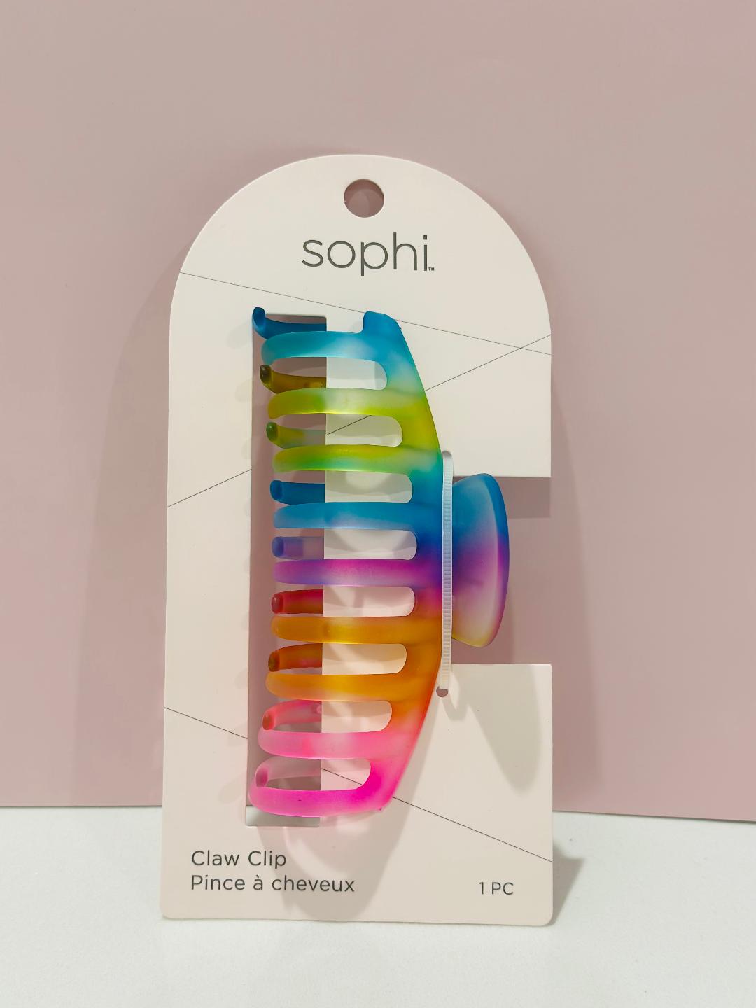 Rainbow Claw Clip by Sophi