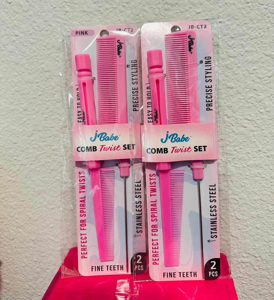 J-Babe 2 Piece Precise Styling Combs