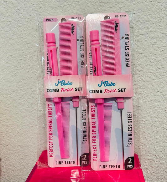 J-Babe 2 Piece Precise Styling Combs