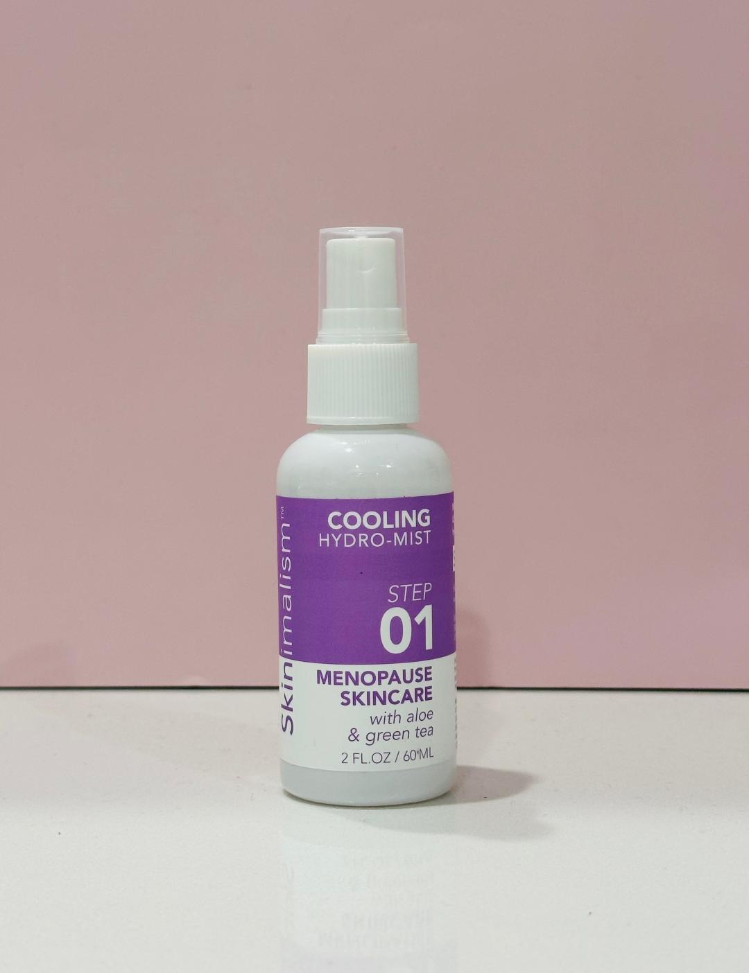 Cooling Hydro-mist menopause skin care by Skinimalism