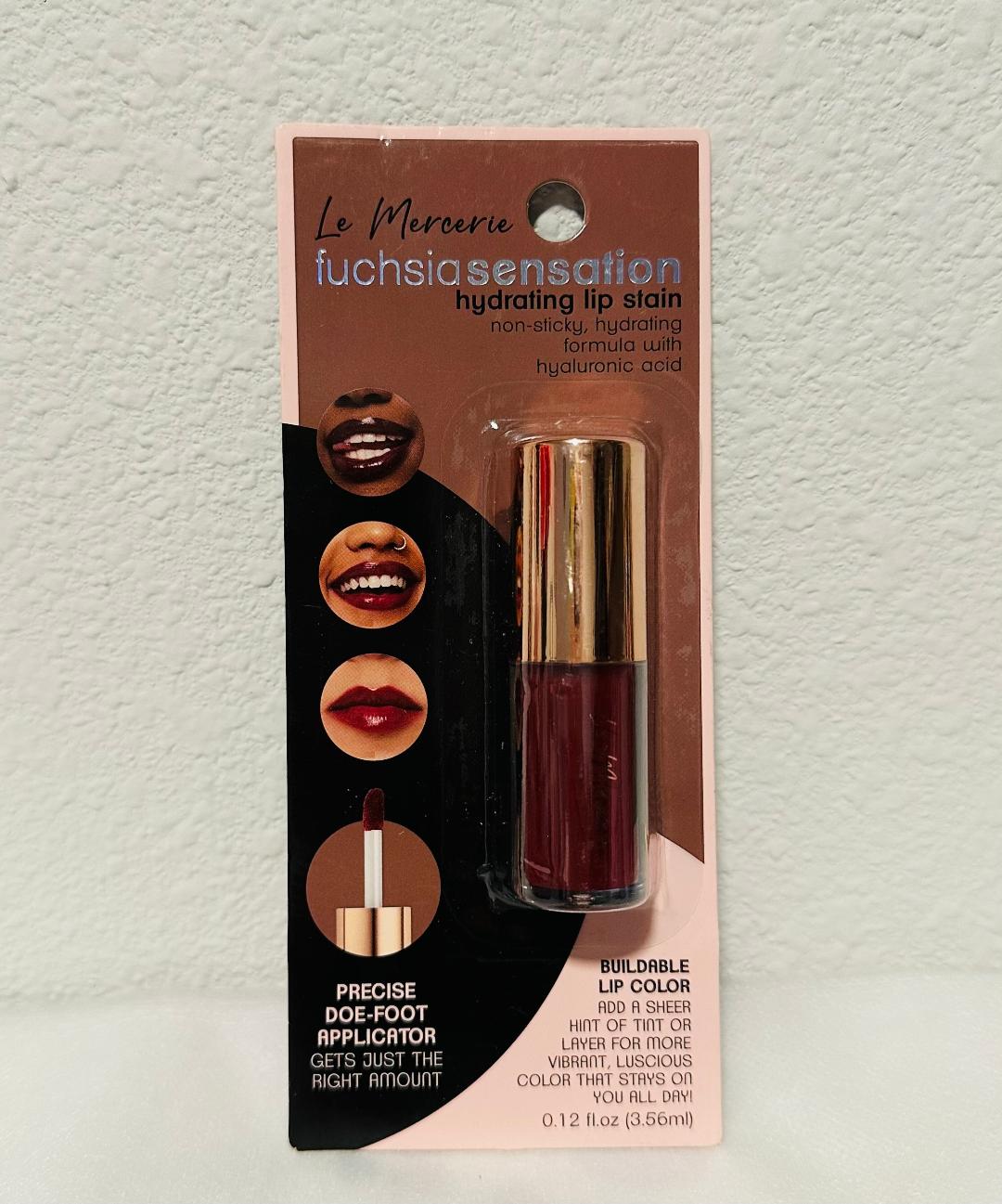 Le Mercerie Sensation Lip Gloss - Fuchsia