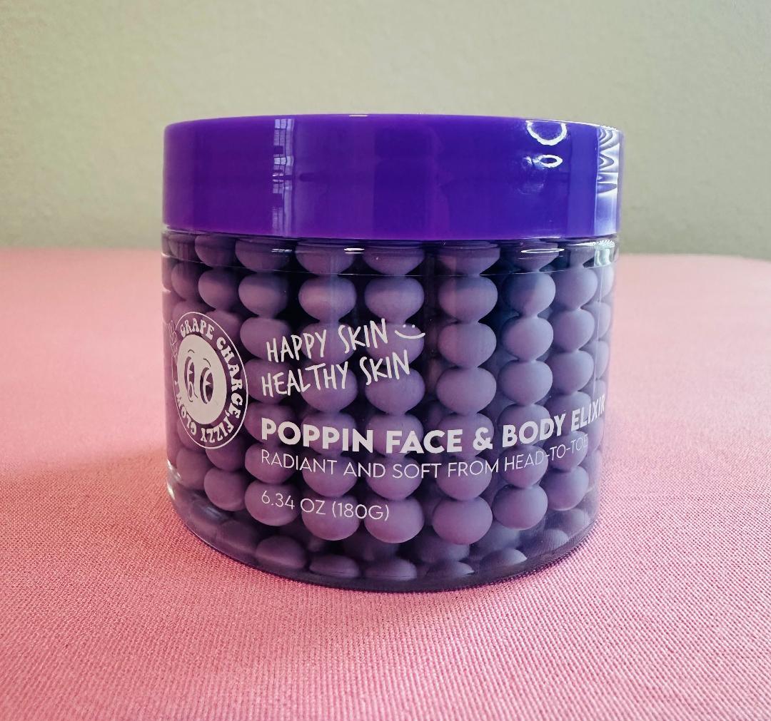 Grape Poppin face and body Elixir