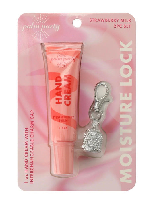 Hand cream with charm cap by Palm Party