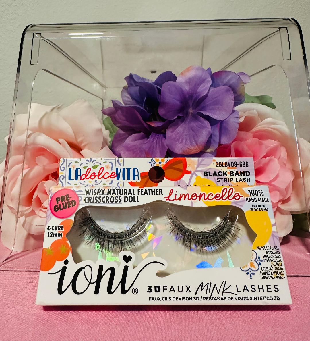 Ioni Wispy Natural Feather Crisscross Doll Lashes