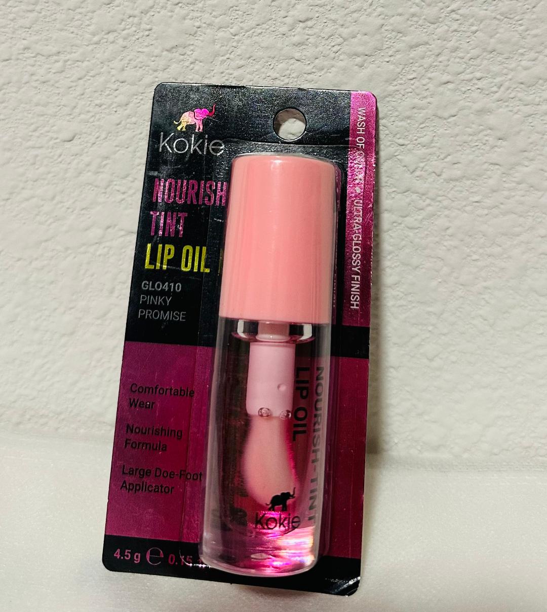 Kokie Nourishing Tint Lip Oil - Pinky Promise