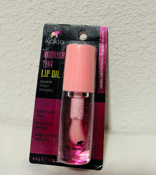 Kokie Nourishing Tint Lip Oil - Pinky Promise