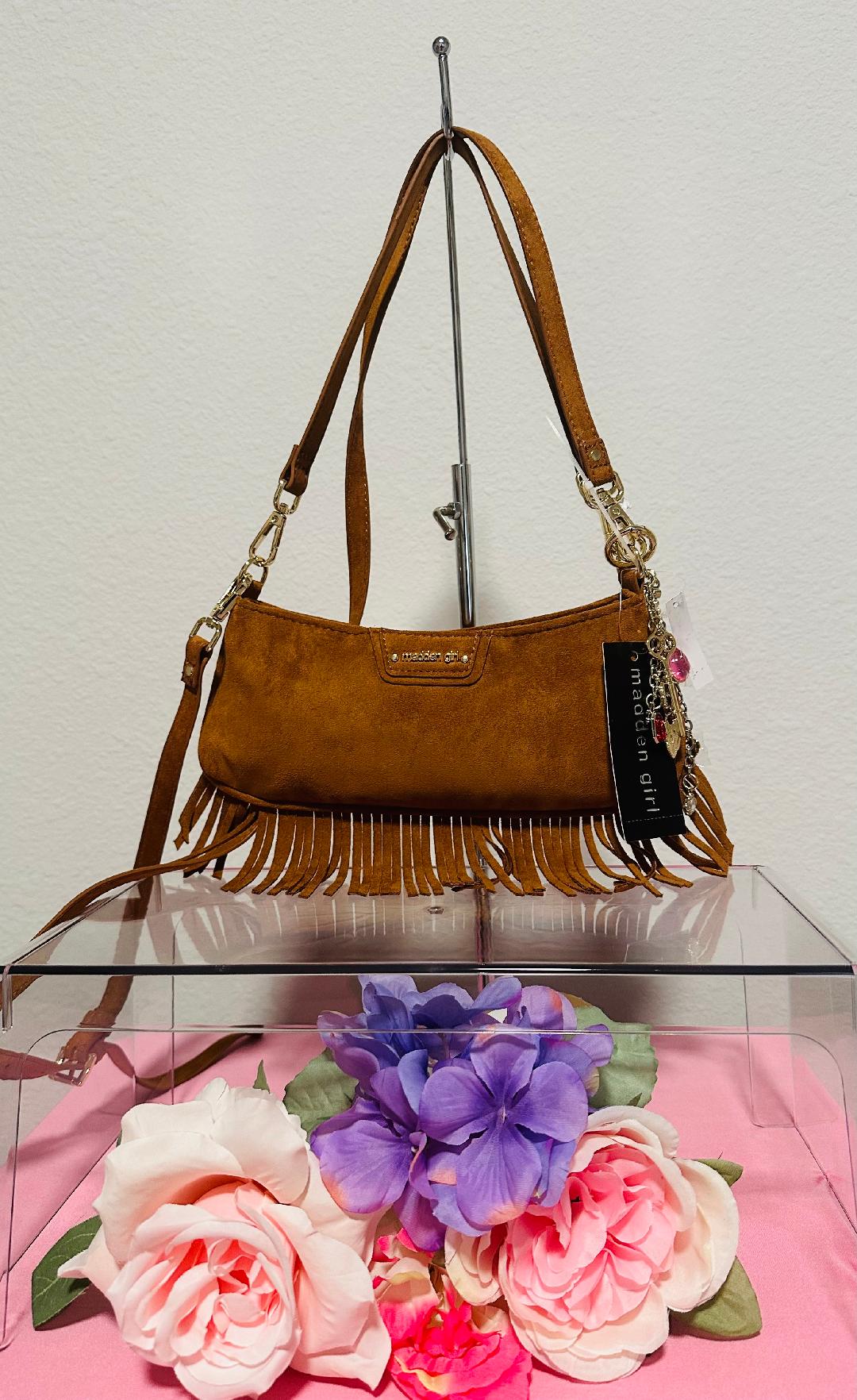 Madden Girl Western Tassle Shoulder Bag