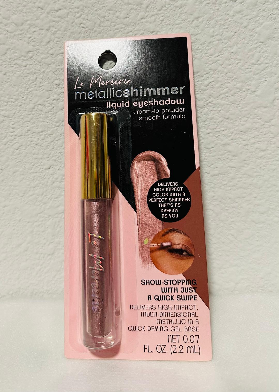 Le Mercerie Metallic shimmer liquid eyeshadow