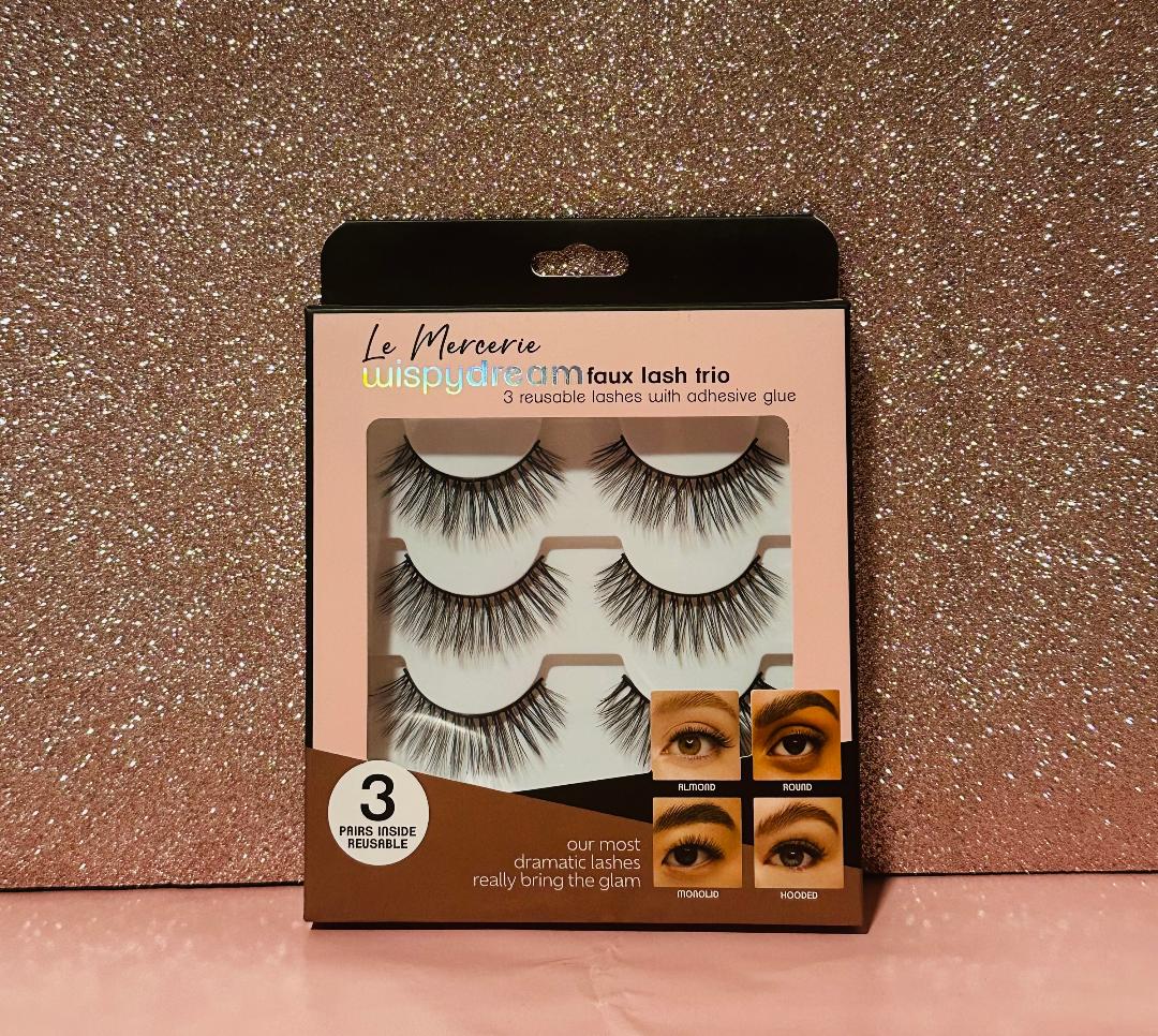 Le Mercerie Faux Lash Trio