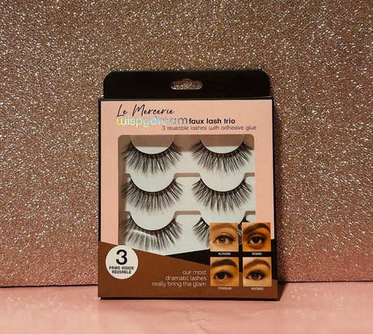 Le Mercerie Faux Lash Trio