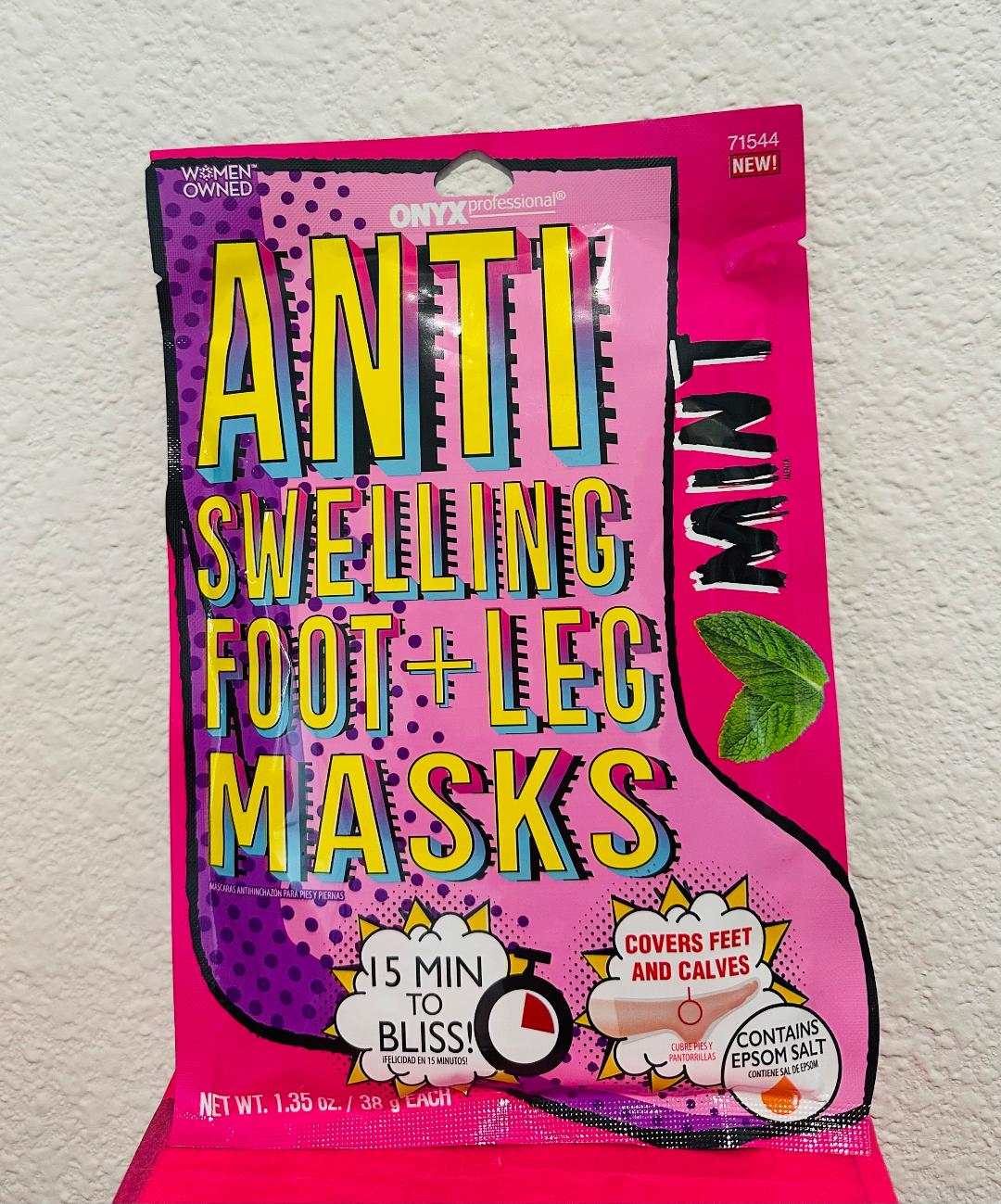ONYX Professional - Anti Swelling Foot & Leg Masks