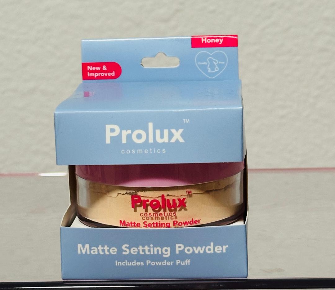 Prolux Cosmetics Mate Setting Powder- Honey