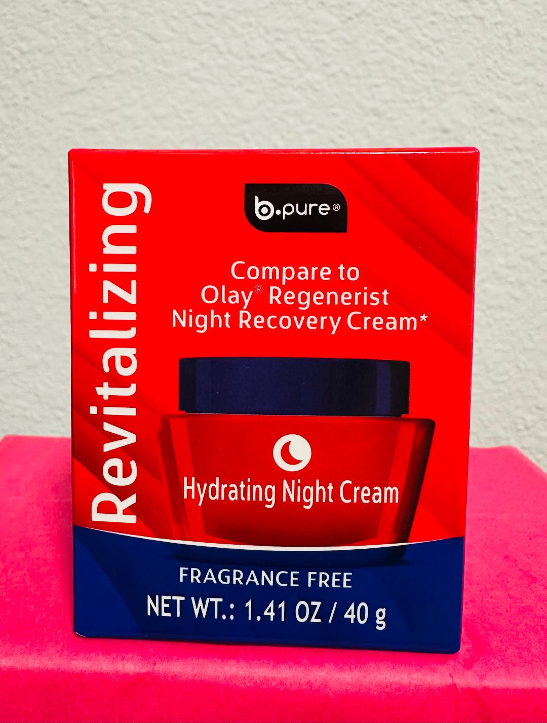 Revitalizing Hydrating night cream