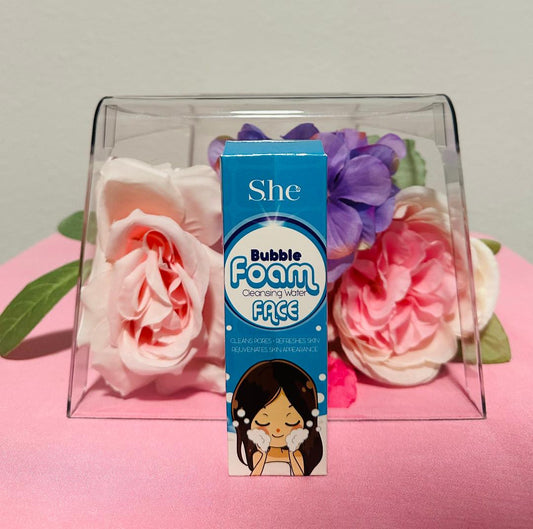 S.he Bubble Foam Face Cleansing Water