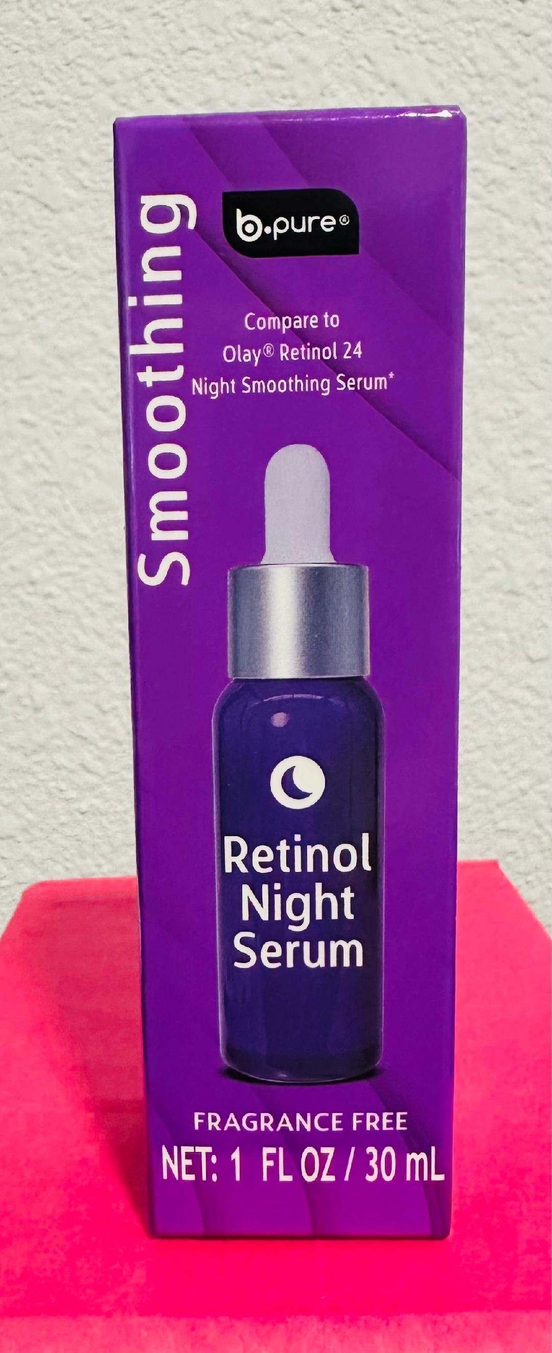 Smoothing Retinol night serum