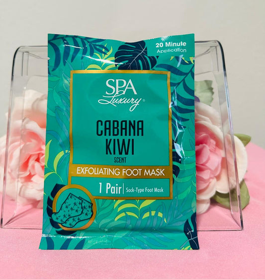 Spa Luxury Cabana Kiwi foot mask