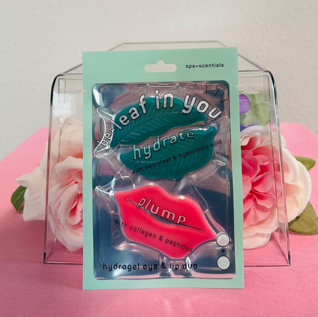 Spa.Scentials Be-Leaf in You Hydrate & Plump Eye and Lip Mask