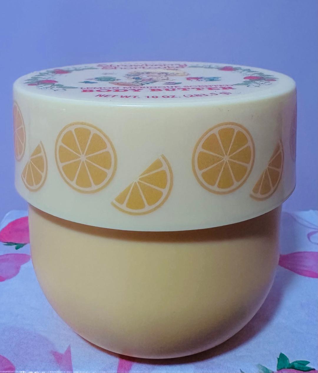 Strawberry Shortcake Lemon meringue scented body butter