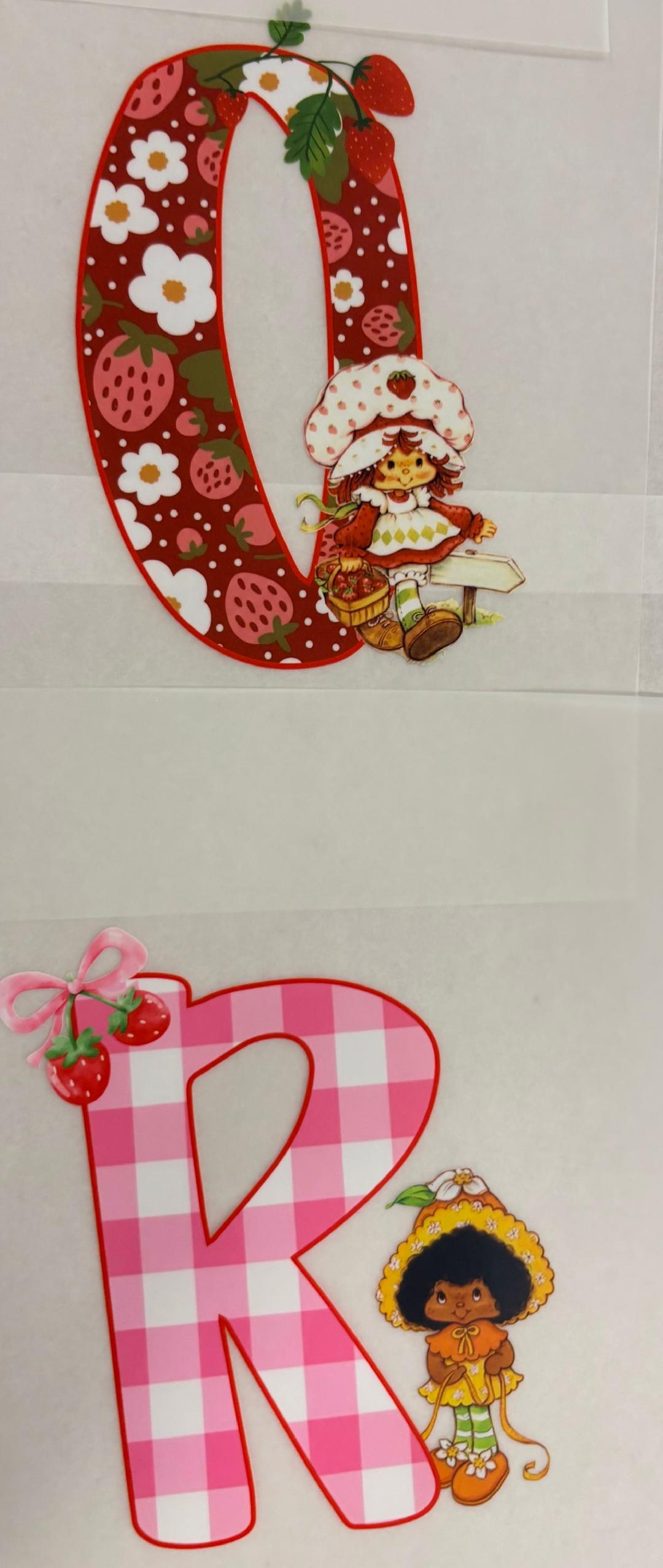 Senior Jeans DTF print kit (Strawberry Shortcake)