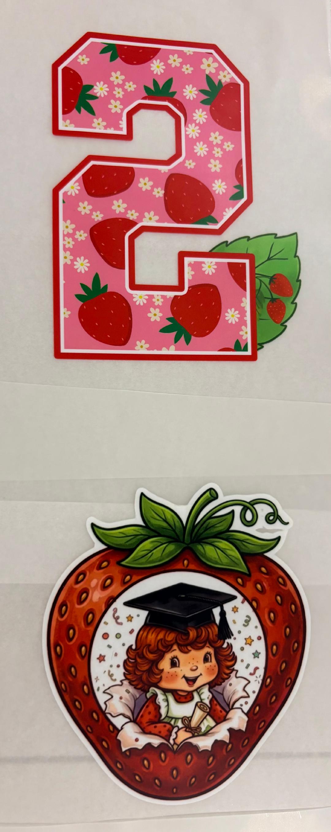 Senior Jeans DTF print kit (Strawberry Shortcake)