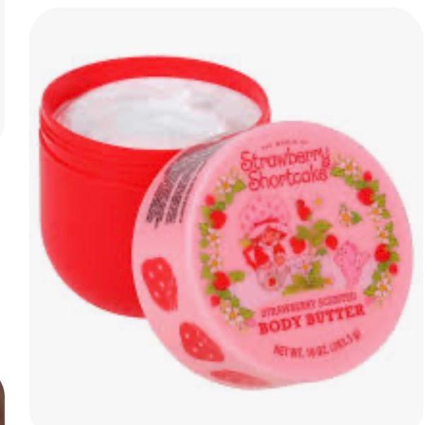 Strawberry Shortcake strawberry scented body butter