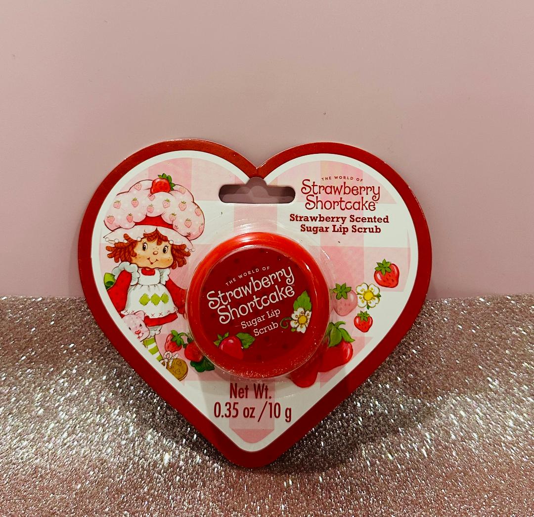 Strawberry Shortcake strawberry scented lip scrub