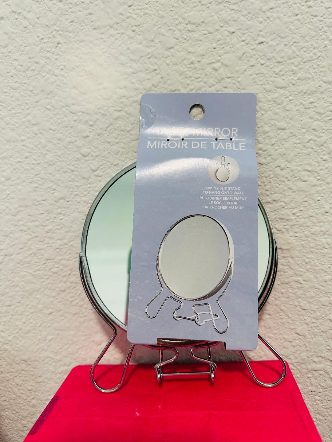 Table Mirror on Stand